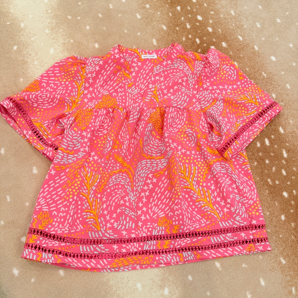 Mary Square blouse
